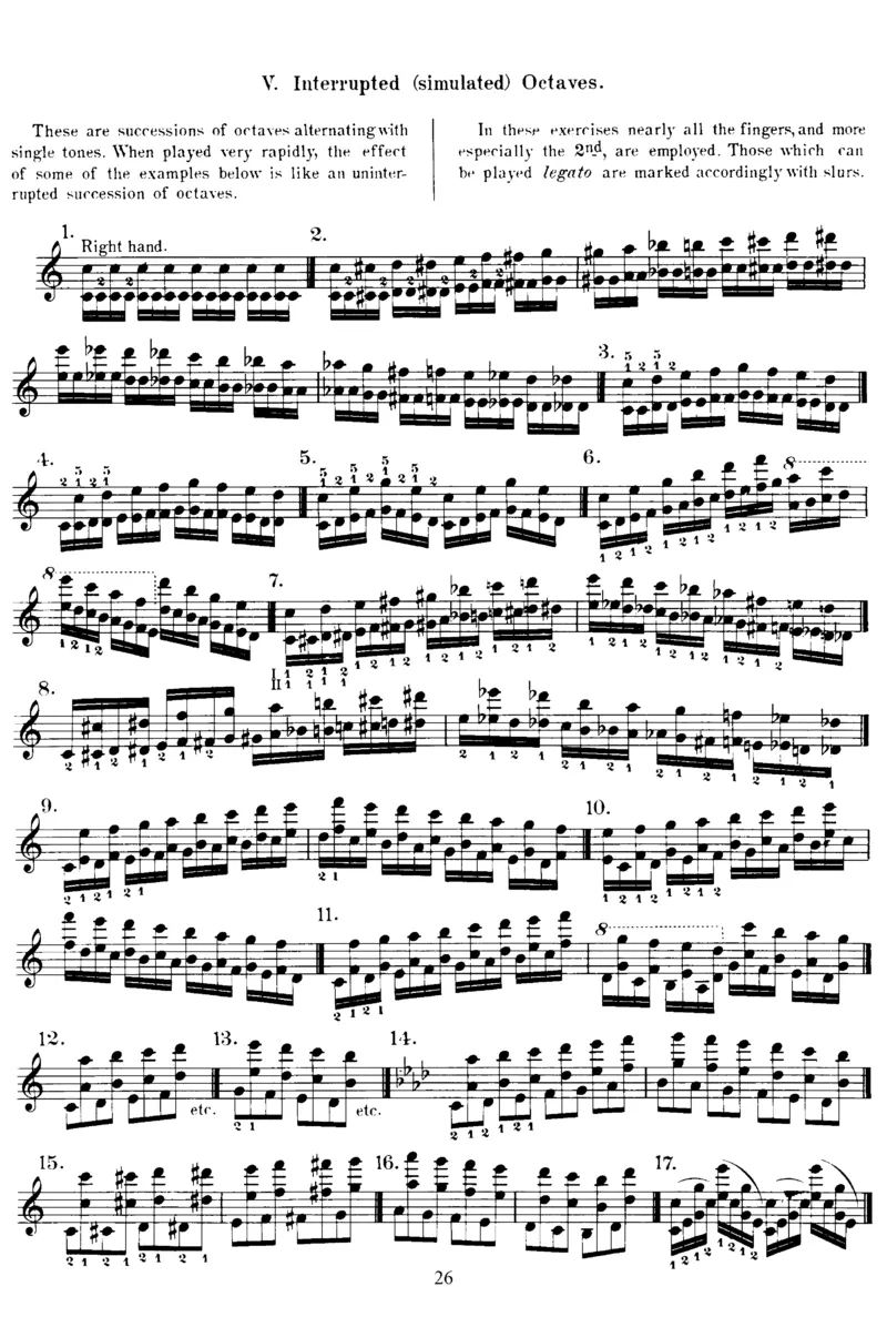 SchoolOfOctavePlayingKullak_一万首著名钢琴曲谱哈农贝多芬合集视频教学电子版高清无水印可打印_1古典钢琴知名音乐家谱_超高难度钢琴谱_一些练习曲