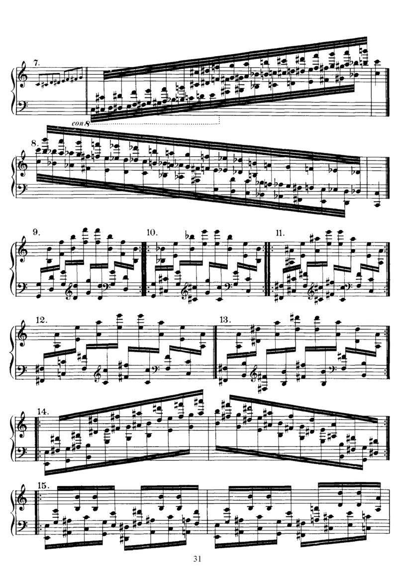 SchoolOfOctavePlayingKullak_一万首著名钢琴曲谱哈农贝多芬合集视频教学电子版高清无水印可打印_1古典钢琴知名音乐家谱_超高难度钢琴谱_一些练习曲