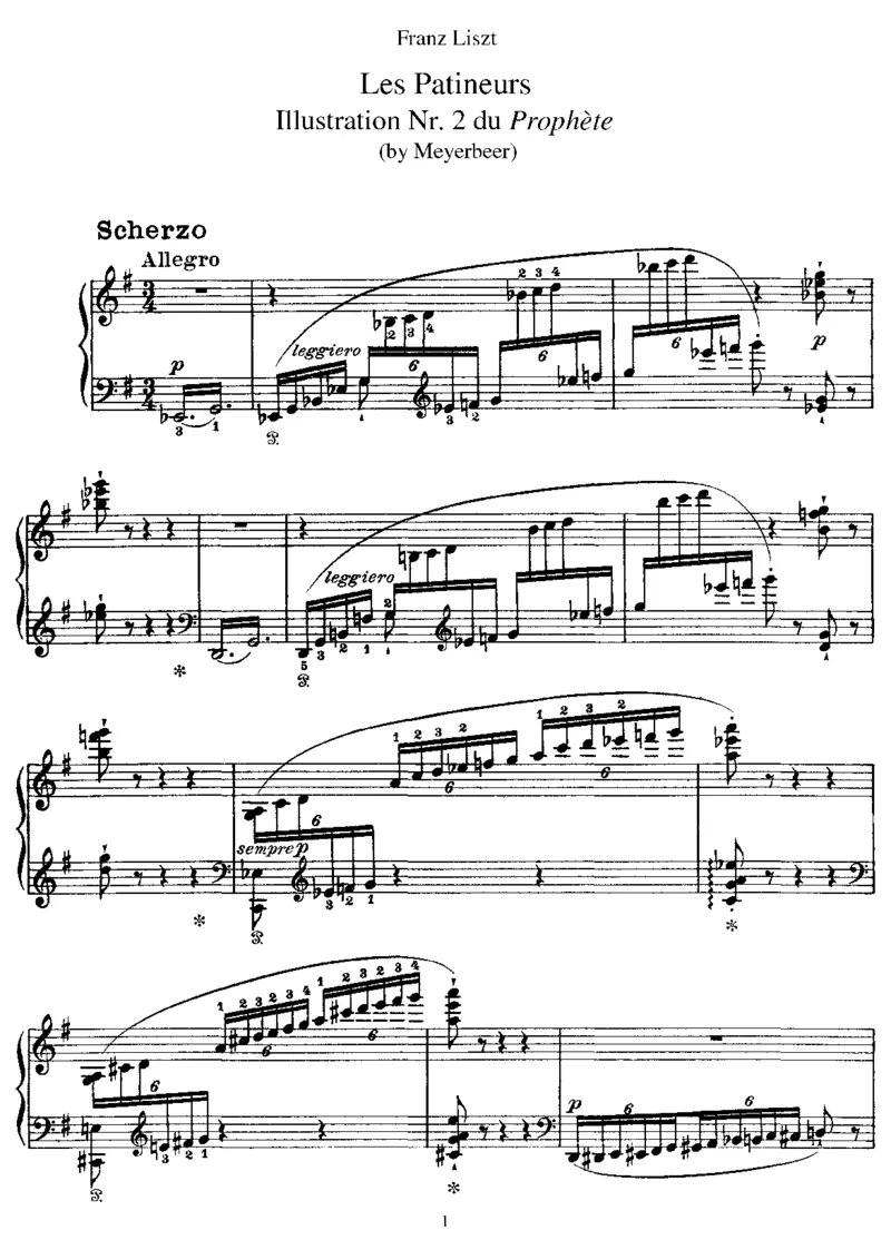 LesPatineurs(Meyerbeer)_一万首著名钢琴曲谱哈农贝多芬合集视频教学电子版高清无水印可打印_1古典钢琴知名音乐家谱_李斯特钢琴谱全集_改编其他人