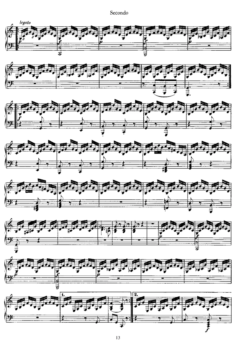 SonatainG,K357(incomplete)(4Hands)_一万首著名钢琴曲谱哈农贝多芬合集视频教学电子版高清无水印可打印_1古典钢琴知名音乐家谱_莫扎特钢琴谱全集_0312095926_四手联弹