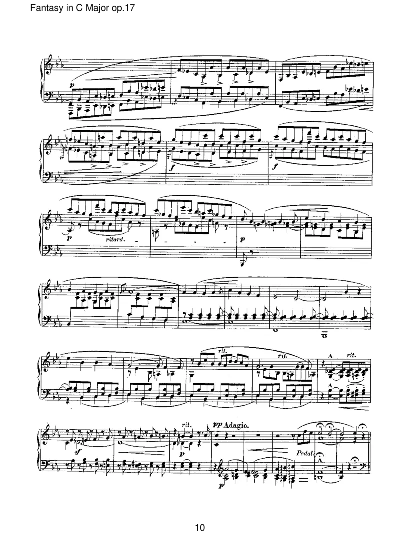 FantasyinCMajorop.17_一万首著名钢琴曲谱哈农贝多芬合集视频教学电子版高清无水印可打印_1古典钢琴知名音乐家谱_舒曼钢琴谱全集_RobertSchumann罗伯特&middot;舒曼(1810-1856)