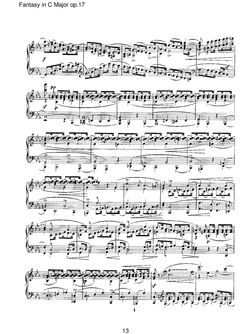 FantasyinCMajorop.17_一万首著名钢琴曲谱哈农贝多芬合集视频教学电子版高清无水印可打印_1古典钢琴知名音乐家谱_舒曼钢琴谱全集_RobertSchumann罗伯特&middot;舒曼(1810-1856)
