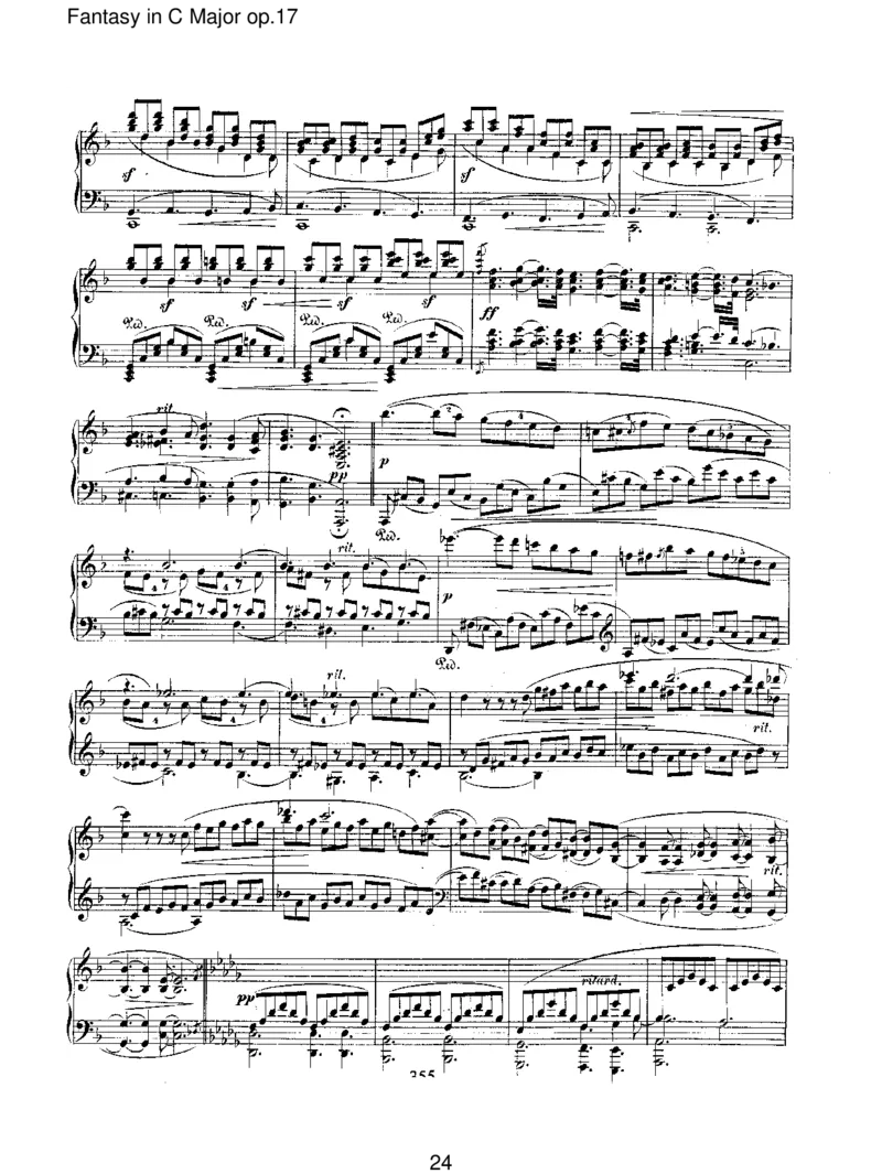 FantasyinCMajorop.17_一万首著名钢琴曲谱哈农贝多芬合集视频教学电子版高清无水印可打印_1古典钢琴知名音乐家谱_舒曼钢琴谱全集_RobertSchumann罗伯特&middot;舒曼(1810-1856)