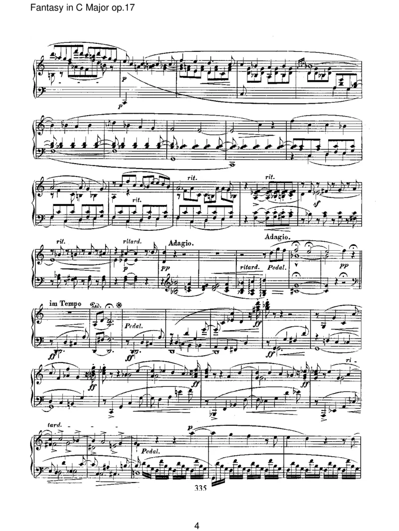 FantasyinCMajorop.17_一万首著名钢琴曲谱哈农贝多芬合集视频教学电子版高清无水印可打印_1古典钢琴知名音乐家谱_舒曼钢琴谱全集_RobertSchumann罗伯特&middot;舒曼(1810-1856)