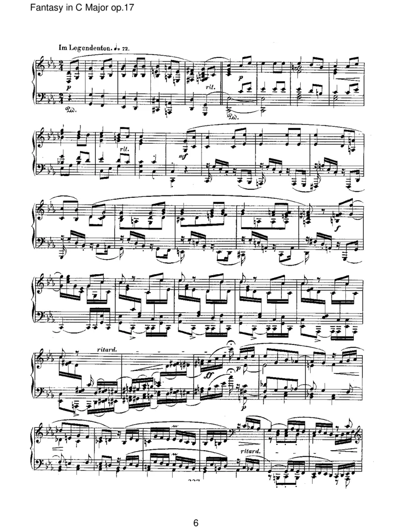 FantasyinCMajorop.17_一万首著名钢琴曲谱哈农贝多芬合集视频教学电子版高清无水印可打印_1古典钢琴知名音乐家谱_舒曼钢琴谱全集_RobertSchumann罗伯特&middot;舒曼(1810-1856)