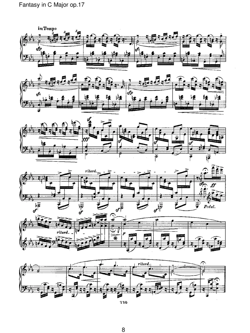 FantasyinCMajorop.17_一万首著名钢琴曲谱哈农贝多芬合集视频教学电子版高清无水印可打印_1古典钢琴知名音乐家谱_舒曼钢琴谱全集_RobertSchumann罗伯特&middot;舒曼(1810-1856)