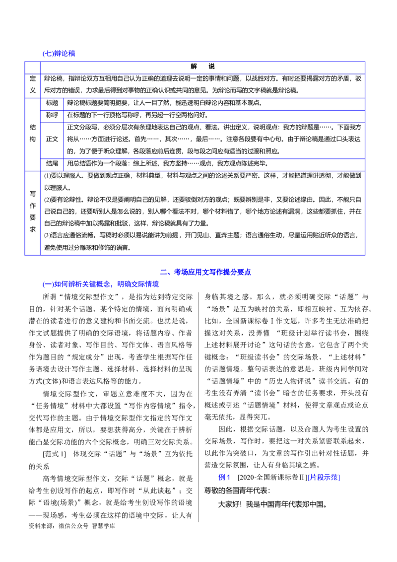 考点5考场实用文写作范式_2024年5月_01按日期_2号_2024高考语文写作专题（素材大全+写作技巧+满分作文+真题）_11.完备战2024年高考语文一轮复习考点帮&mdash;写作专项（新高考专用）