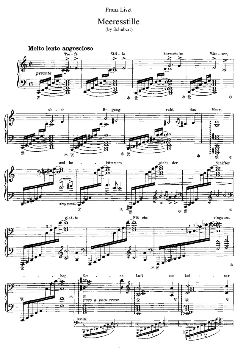 Meeresstille(Schubert)_一万首著名钢琴曲谱哈农贝多芬合集视频教学电子版高清无水印可打印_1古典钢琴知名音乐家谱_李斯特钢琴谱全集_改编舒伯特