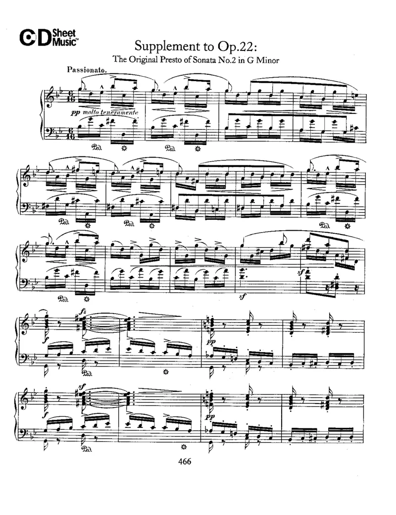 Schumann-Presto(originallyintendedforSonataNo.2inGMinor)_一万首著名钢琴曲谱哈农贝多芬合集视频教学电子版高清无水印可打印_1古典钢琴知名音乐家谱_舒曼钢琴谱全集_WORKS