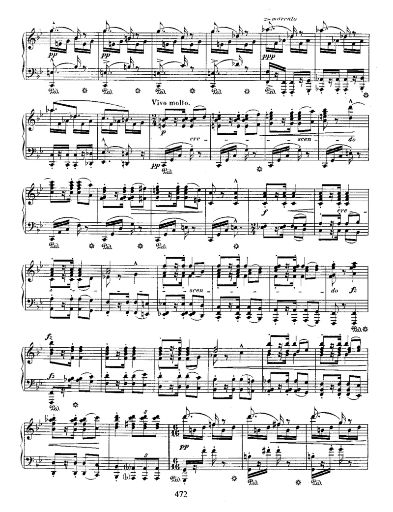 Schumann-Presto(originallyintendedforSonataNo.2inGMinor)_一万首著名钢琴曲谱哈农贝多芬合集视频教学电子版高清无水印可打印_1古典钢琴知名音乐家谱_舒曼钢琴谱全集_WORKS