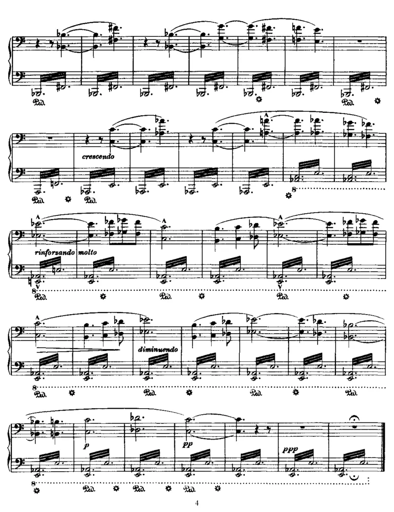 LaLugubreGondola1_一万首著名钢琴曲谱哈农贝多芬合集视频教学电子版高清无水印可打印_1古典钢琴知名音乐家谱_李斯特钢琴谱全集_其他作品