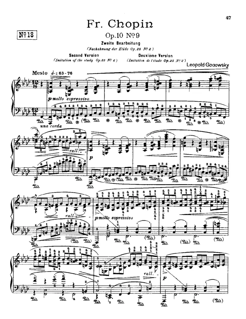 Godowsky-Chopin-53Etudes_一万首著名钢琴曲谱哈农贝多芬合集视频教学电子版高清无水印可打印_1古典钢琴知名音乐家谱_超高难度钢琴谱