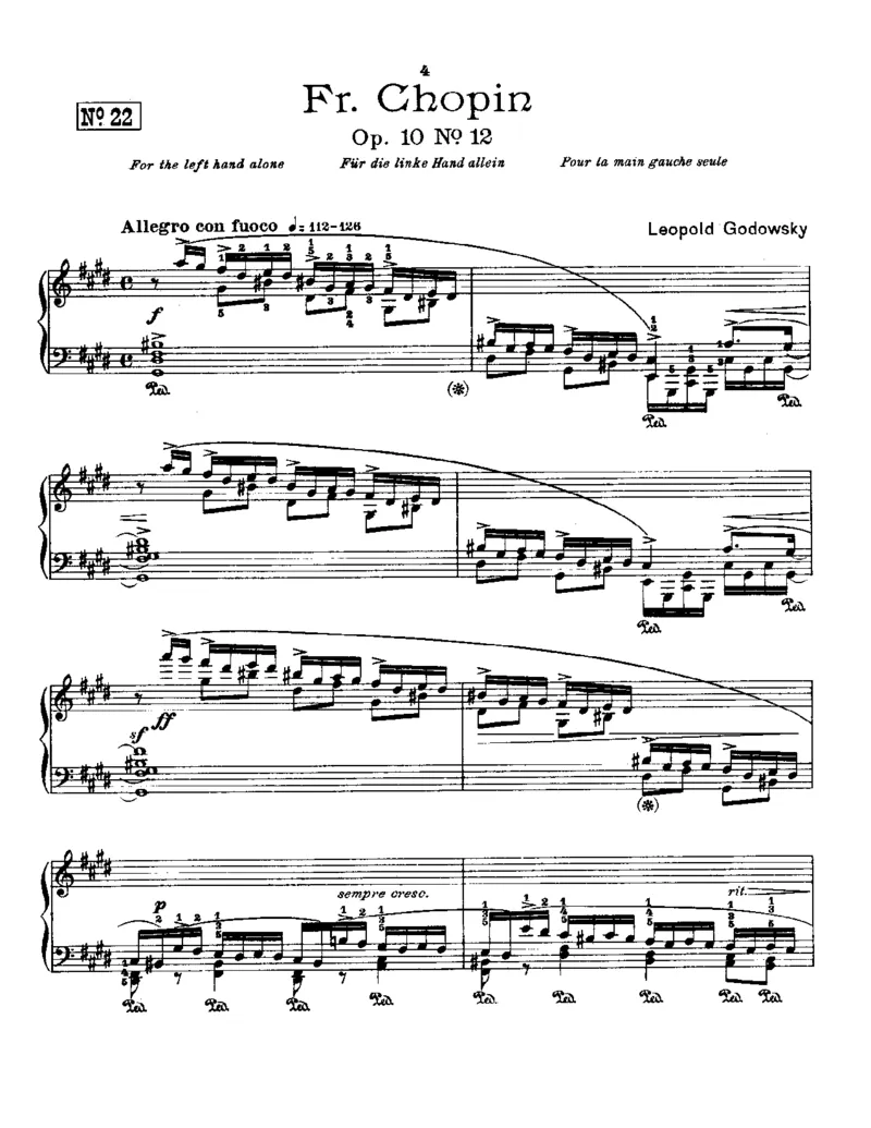 Godowsky-Chopin-53Etudes_一万首著名钢琴曲谱哈农贝多芬合集视频教学电子版高清无水印可打印_1古典钢琴知名音乐家谱_超高难度钢琴谱