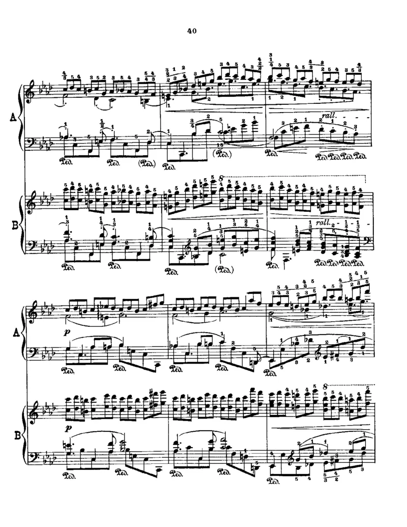 Godowsky-Chopin-53Etudes_一万首著名钢琴曲谱哈农贝多芬合集视频教学电子版高清无水印可打印_1古典钢琴知名音乐家谱_超高难度钢琴谱