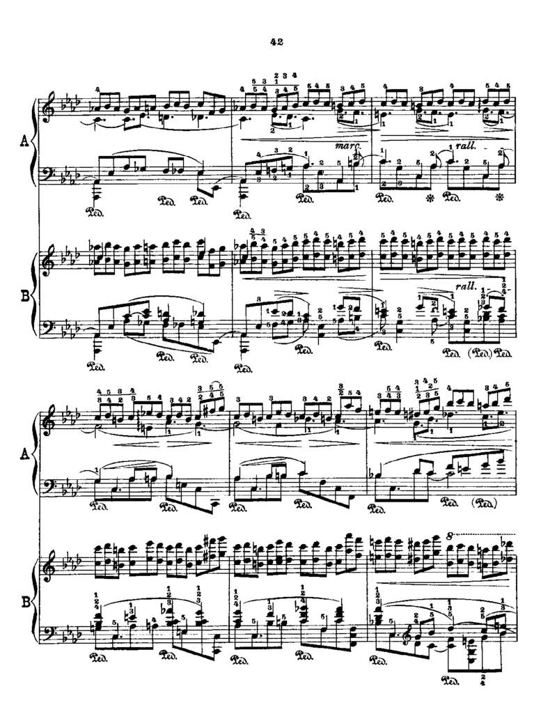 Godowsky-Chopin-53Etudes_一万首著名钢琴曲谱哈农贝多芬合集视频教学电子版高清无水印可打印_1古典钢琴知名音乐家谱_超高难度钢琴谱