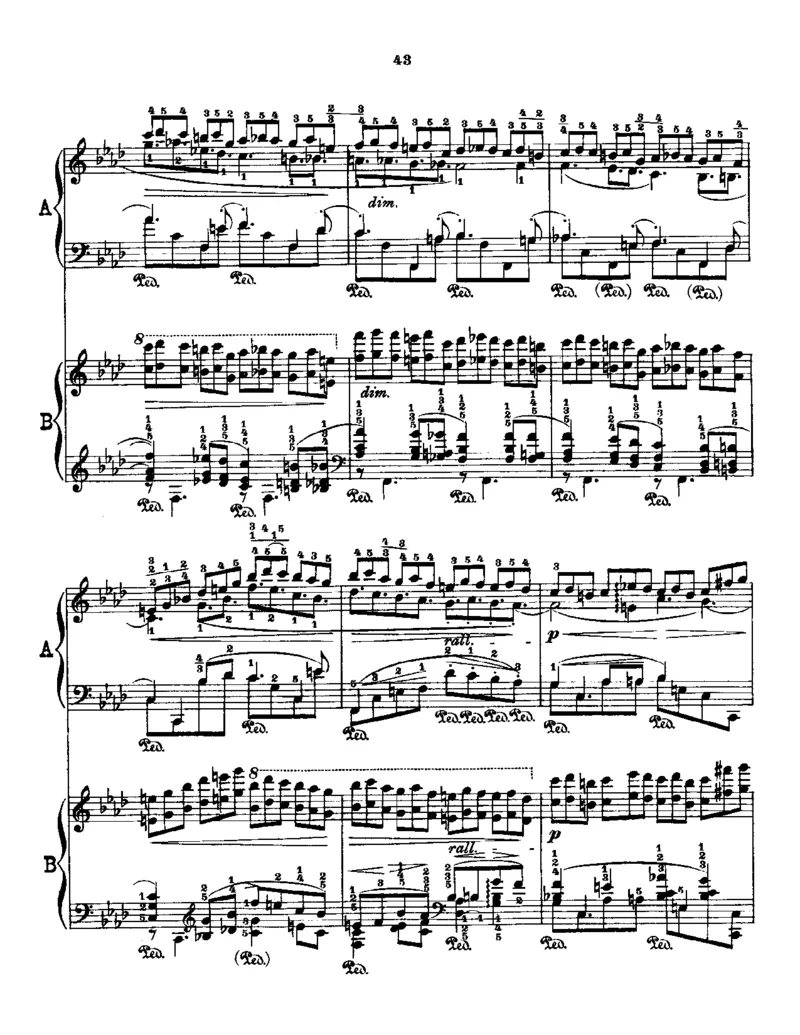 Godowsky-Chopin-53Etudes_一万首著名钢琴曲谱哈农贝多芬合集视频教学电子版高清无水印可打印_1古典钢琴知名音乐家谱_超高难度钢琴谱