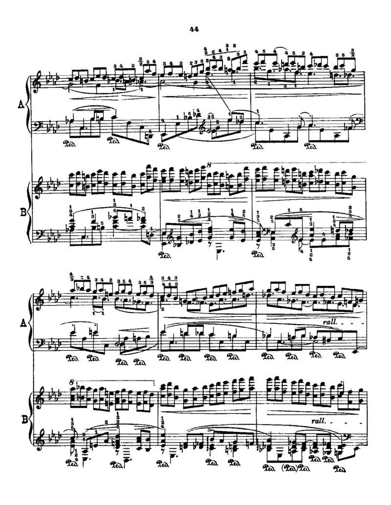 Godowsky-Chopin-53Etudes_一万首著名钢琴曲谱哈农贝多芬合集视频教学电子版高清无水印可打印_1古典钢琴知名音乐家谱_超高难度钢琴谱