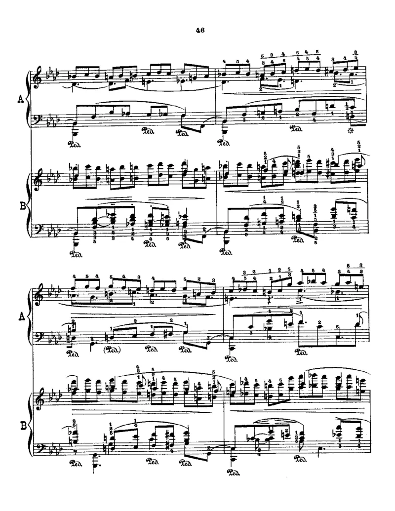 Godowsky-Chopin-53Etudes_一万首著名钢琴曲谱哈农贝多芬合集视频教学电子版高清无水印可打印_1古典钢琴知名音乐家谱_超高难度钢琴谱