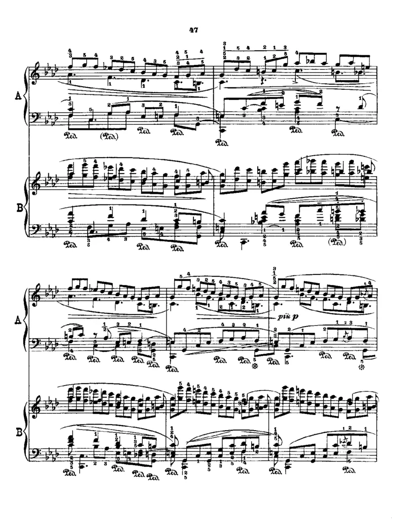 Godowsky-Chopin-53Etudes_一万首著名钢琴曲谱哈农贝多芬合集视频教学电子版高清无水印可打印_1古典钢琴知名音乐家谱_超高难度钢琴谱