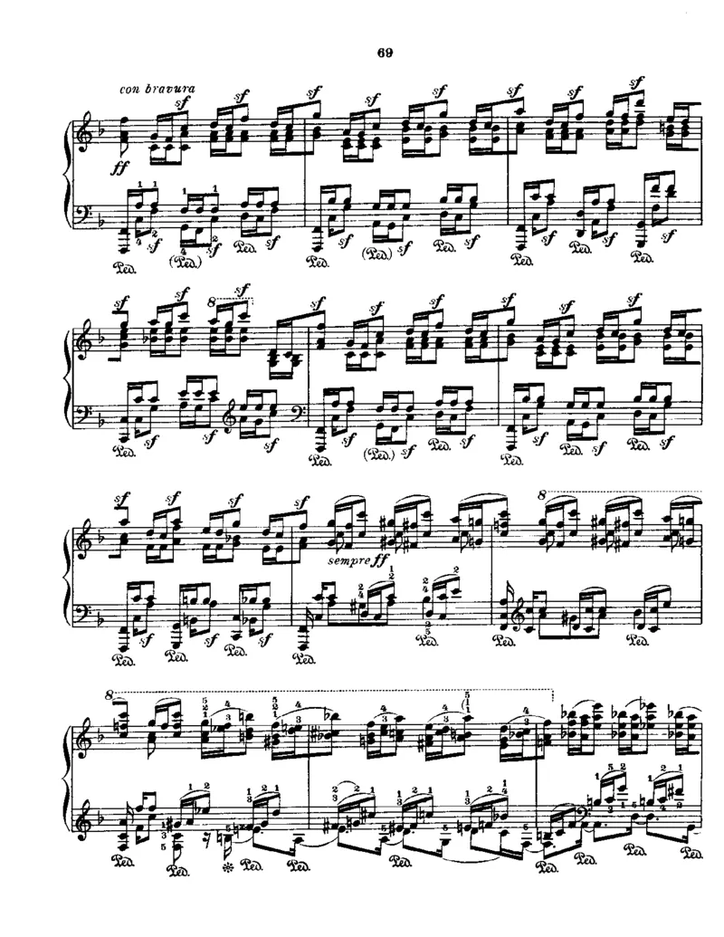 Godowsky-Chopin-53Etudes_一万首著名钢琴曲谱哈农贝多芬合集视频教学电子版高清无水印可打印_1古典钢琴知名音乐家谱_超高难度钢琴谱