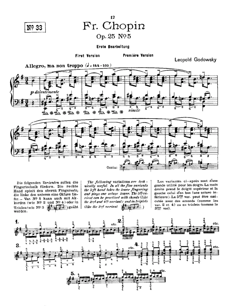 Godowsky-Chopin-53Etudes_一万首著名钢琴曲谱哈农贝多芬合集视频教学电子版高清无水印可打印_1古典钢琴知名音乐家谱_超高难度钢琴谱