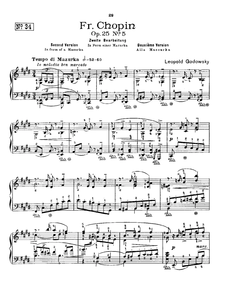 Godowsky-Chopin-53Etudes_一万首著名钢琴曲谱哈农贝多芬合集视频教学电子版高清无水印可打印_1古典钢琴知名音乐家谱_超高难度钢琴谱