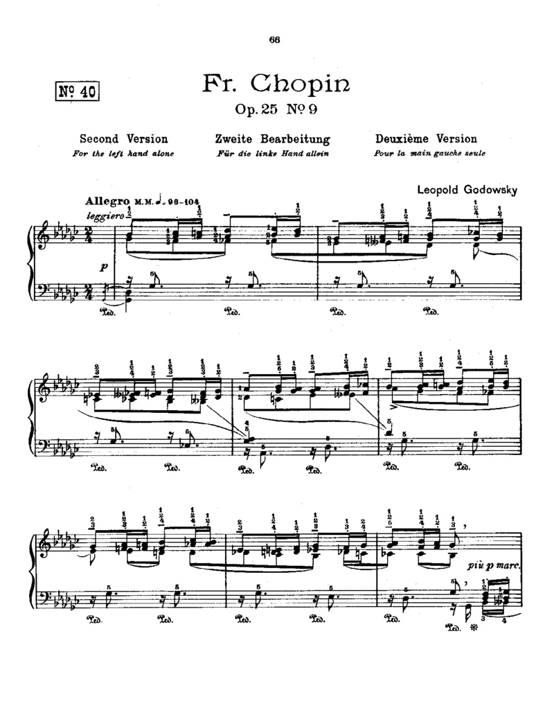 Godowsky-Chopin-53Etudes_一万首著名钢琴曲谱哈农贝多芬合集视频教学电子版高清无水印可打印_1古典钢琴知名音乐家谱_超高难度钢琴谱