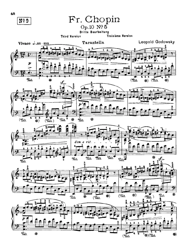 Godowsky-Chopin-53Etudes_一万首著名钢琴曲谱哈农贝多芬合集视频教学电子版高清无水印可打印_1古典钢琴知名音乐家谱_超高难度钢琴谱