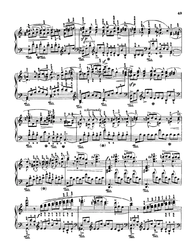Godowsky-Chopin-53Etudes_一万首著名钢琴曲谱哈农贝多芬合集视频教学电子版高清无水印可打印_1古典钢琴知名音乐家谱_超高难度钢琴谱