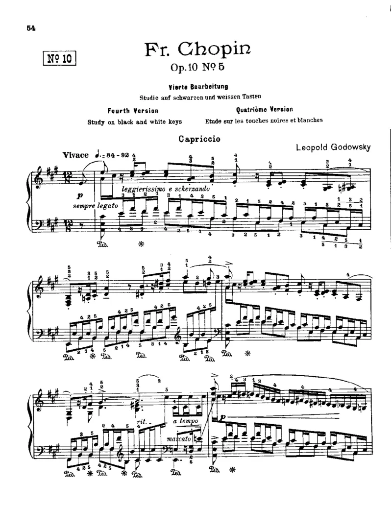 Godowsky-Chopin-53Etudes_一万首著名钢琴曲谱哈农贝多芬合集视频教学电子版高清无水印可打印_1古典钢琴知名音乐家谱_超高难度钢琴谱