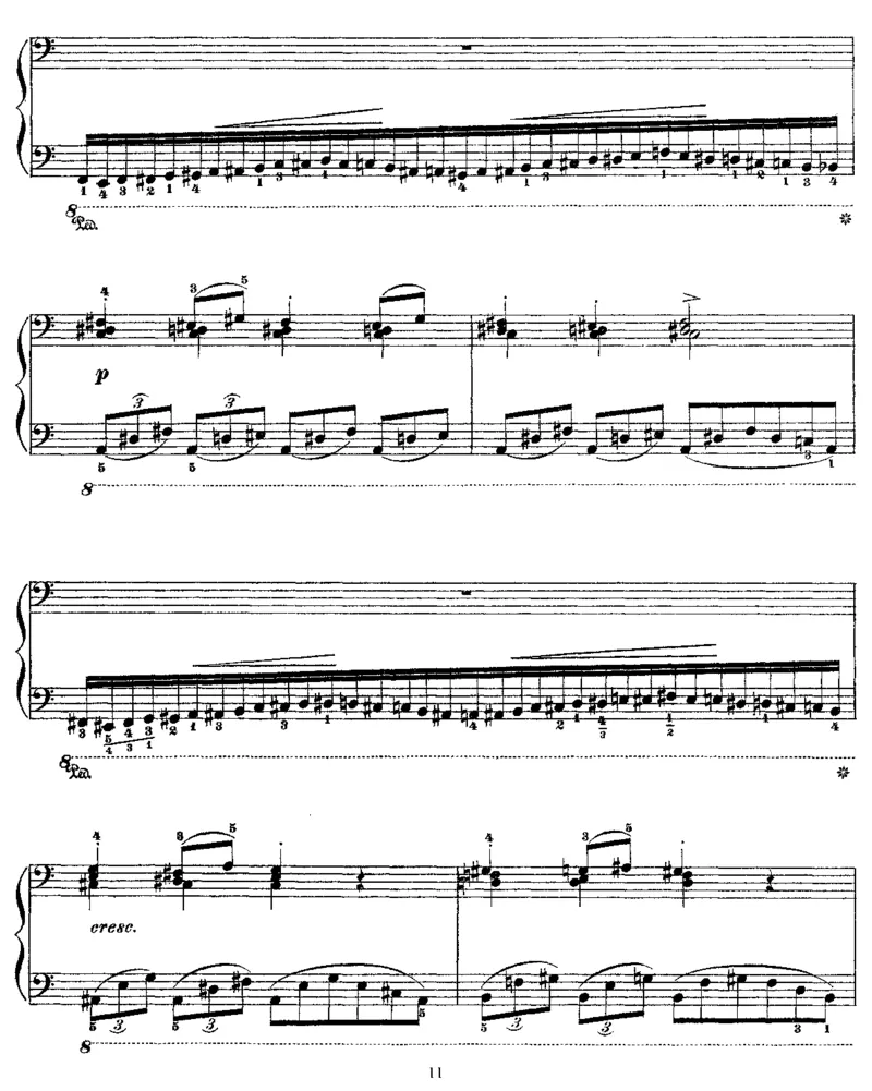 HungarianRhapsodyNo15ina_NoRestriction_一万首著名钢琴曲谱哈农贝多芬合集视频教学电子版高清无水印可打印_1古典钢琴知名音乐家谱_李斯特钢琴谱全集_匈牙利狂想曲