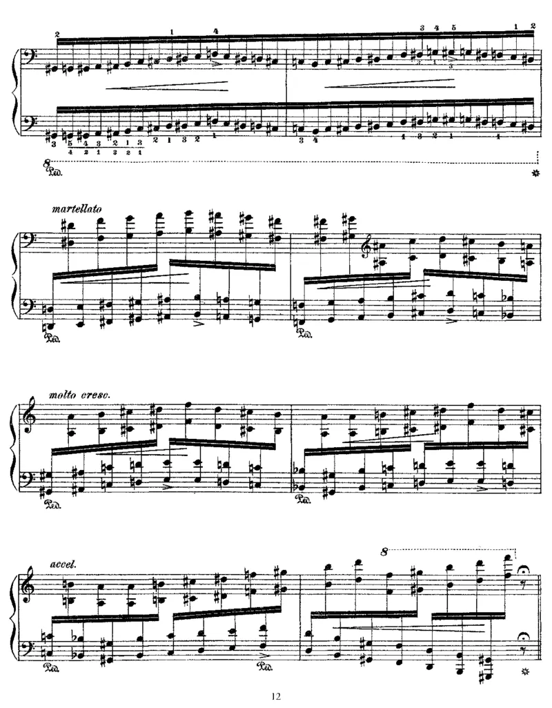 HungarianRhapsodyNo15ina_NoRestriction_一万首著名钢琴曲谱哈农贝多芬合集视频教学电子版高清无水印可打印_1古典钢琴知名音乐家谱_李斯特钢琴谱全集_匈牙利狂想曲