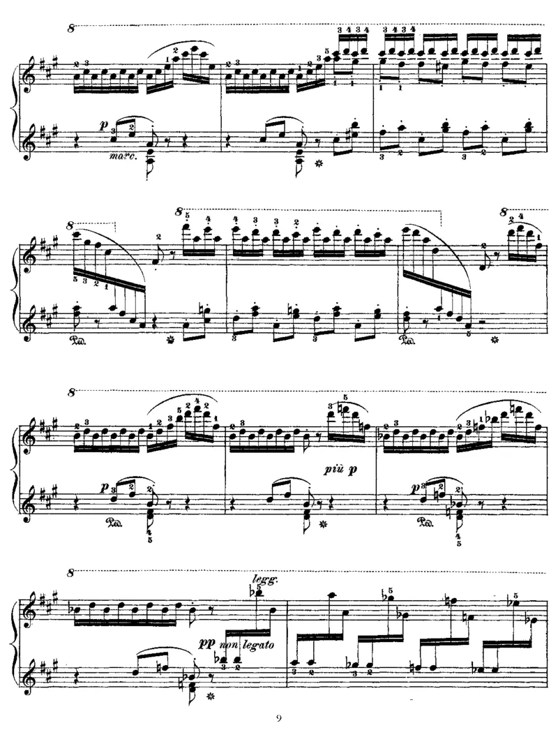 HungarianRhapsodyNo15ina_NoRestriction_一万首著名钢琴曲谱哈农贝多芬合集视频教学电子版高清无水印可打印_1古典钢琴知名音乐家谱_李斯特钢琴谱全集_匈牙利狂想曲