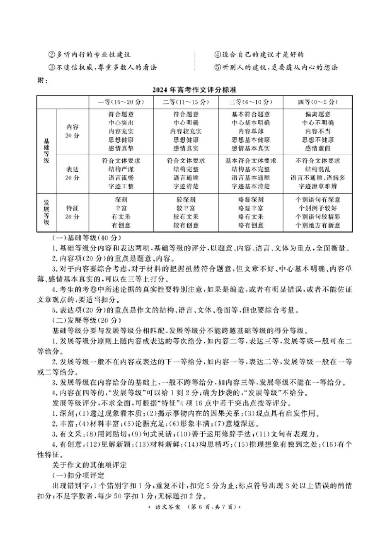 河南省周口市普通高中2024-2025学年高二上学期期末考试语文试卷（扫描版，含答案）_2024-2025高二（7-7月题库）_2025年02月试卷_0218河南省周口市2024-2025学年高二上学期1月期末考试