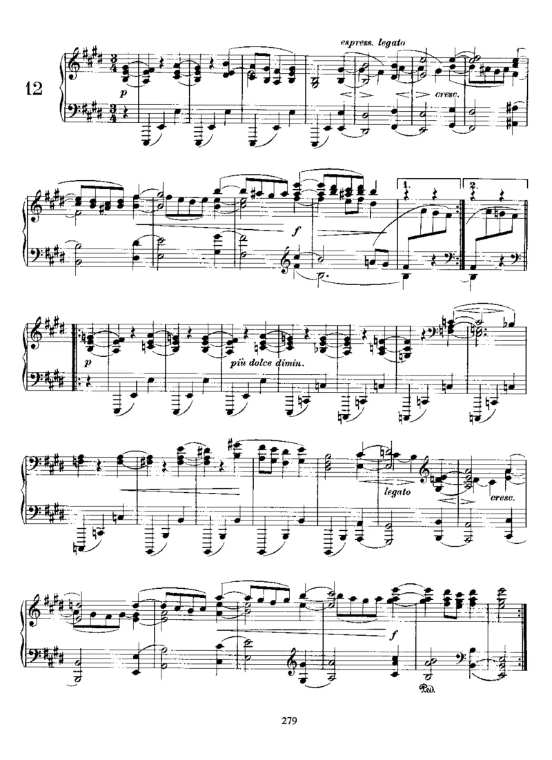 Waltzes,Op39_一万首著名钢琴曲谱哈农贝多芬合集视频教学电子版高清无水印可打印_1古典钢琴知名音乐家谱_勃拉姆斯钢琴谱全集_其他