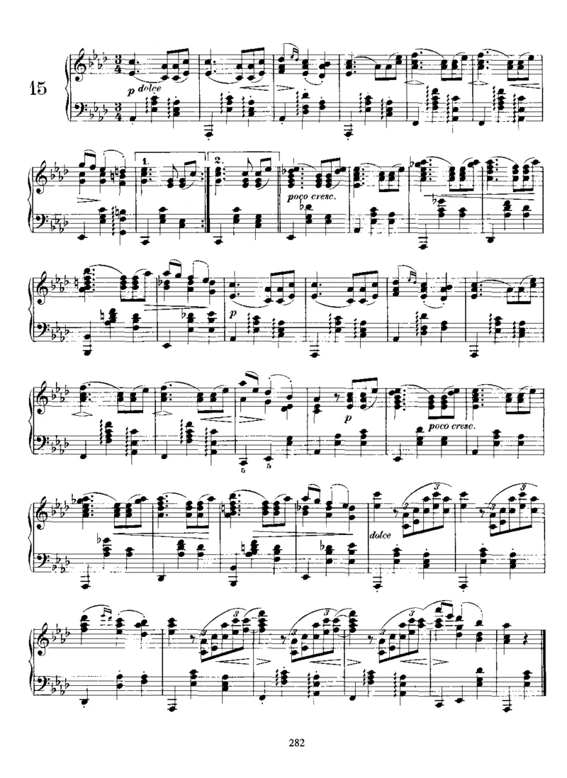 Waltzes,Op39_一万首著名钢琴曲谱哈农贝多芬合集视频教学电子版高清无水印可打印_1古典钢琴知名音乐家谱_勃拉姆斯钢琴谱全集_其他