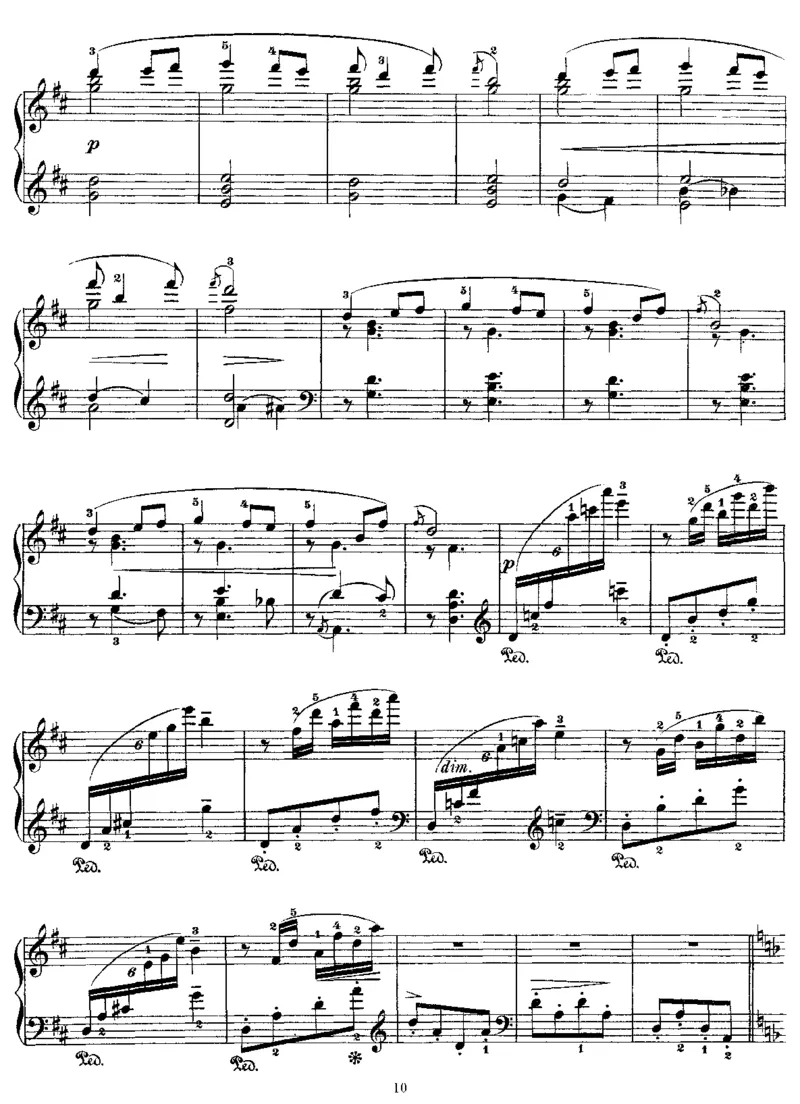 LyricPieces,Op54_一万首著名钢琴曲谱哈农贝多芬合集视频教学电子版高清无水印可打印_1古典钢琴知名音乐家谱_格里格钢琴谱全集_LyricPieces