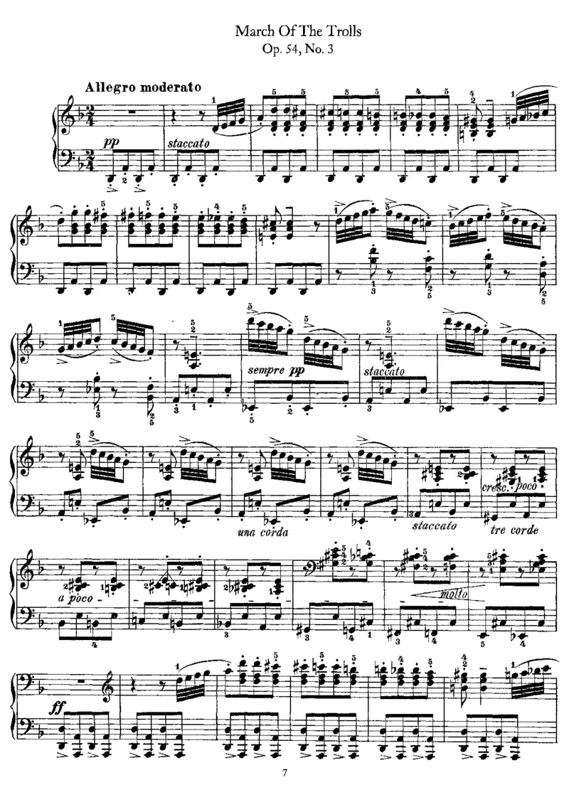 LyricPieces,Op54_一万首著名钢琴曲谱哈农贝多芬合集视频教学电子版高清无水印可打印_1古典钢琴知名音乐家谱_格里格钢琴谱全集_LyricPieces