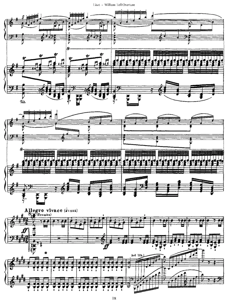 Liszt-Rossini-WilliamTellOverture（《威廉退尔》序曲）_一万首著名钢琴曲谱哈农贝多芬合集视频教学电子版高清无水印可打印_1古典钢琴知名音乐家谱_超高难度钢琴谱