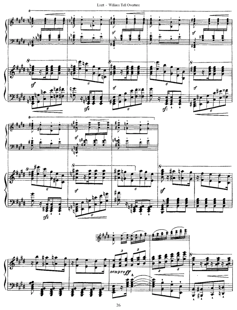 Liszt-Rossini-WilliamTellOverture（《威廉退尔》序曲）_一万首著名钢琴曲谱哈农贝多芬合集视频教学电子版高清无水印可打印_1古典钢琴知名音乐家谱_超高难度钢琴谱