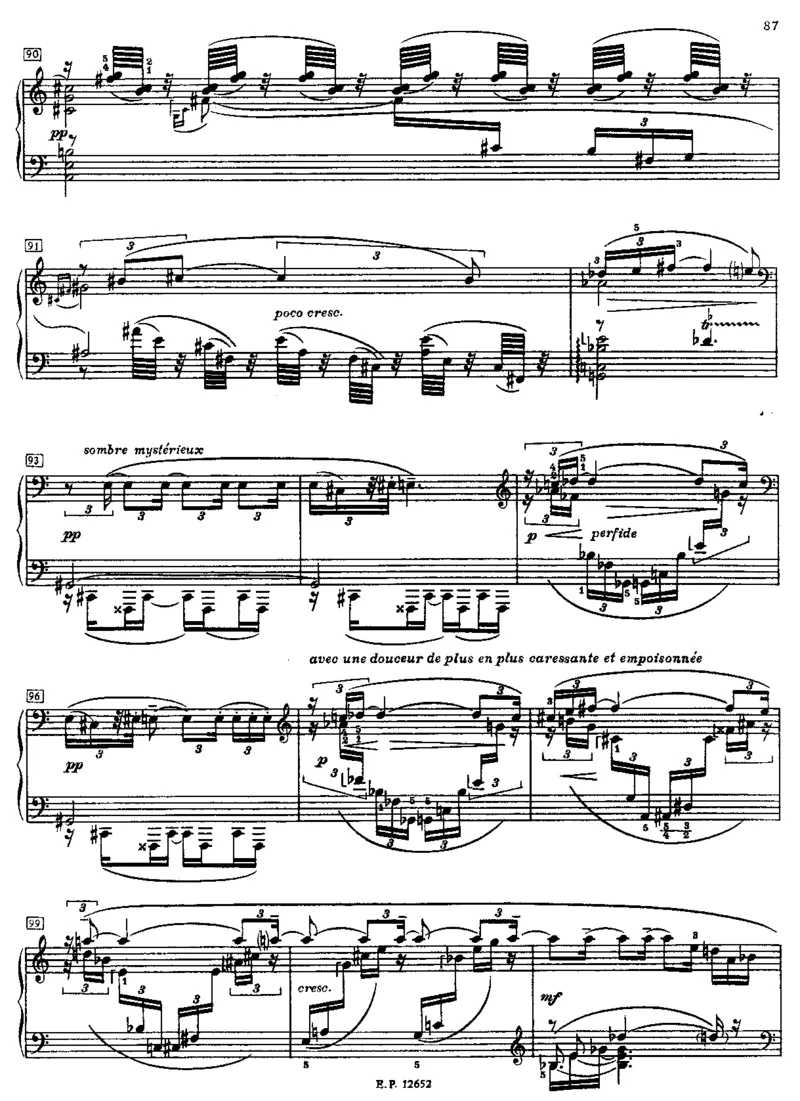 PianoSonataNo9,Op68(BlackMass)_一万首著名钢琴曲谱哈农贝多芬合集视频教学电子版高清无水印可打印_1古典钢琴知名音乐家谱_斯克里亚宾钢琴谱全集_奏鸣曲