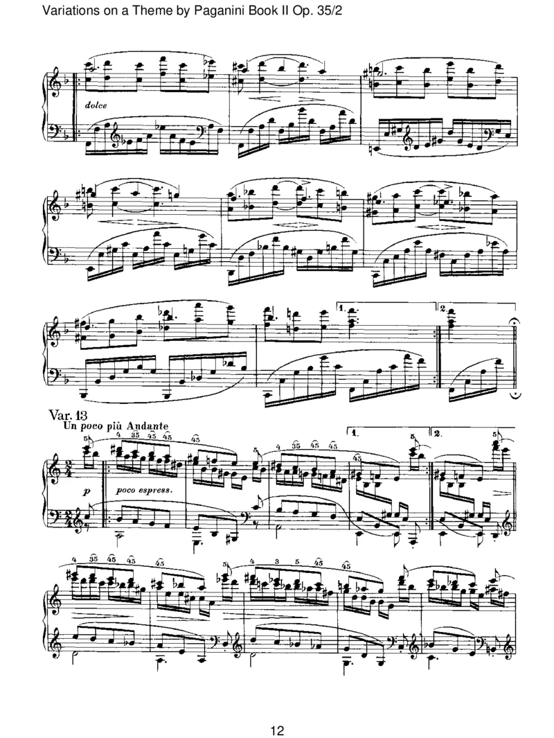 VariationsonaThemebyPaganiniBookIIOp.35_2_一万首著名钢琴曲谱哈农贝多芬合集视频教学电子版高清无水印可打印_1古典钢琴知名音乐家谱_勃拉姆斯钢琴谱全集_II.Variations