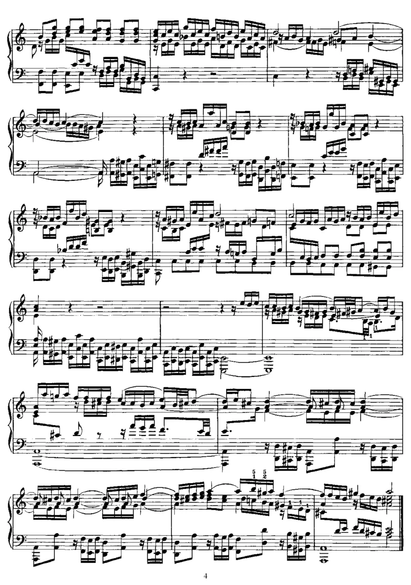 PreludeandFugueina,BWV543(Bach)_一万首著名钢琴曲谱哈农贝多芬合集视频教学电子版高清无水印可打印_1古典钢琴知名音乐家谱_李斯特钢琴谱全集_改编巴赫