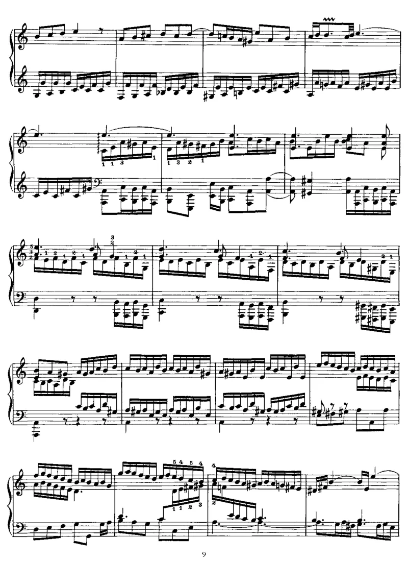 PreludeandFugueina,BWV543(Bach)_一万首著名钢琴曲谱哈农贝多芬合集视频教学电子版高清无水印可打印_1古典钢琴知名音乐家谱_李斯特钢琴谱全集_改编巴赫