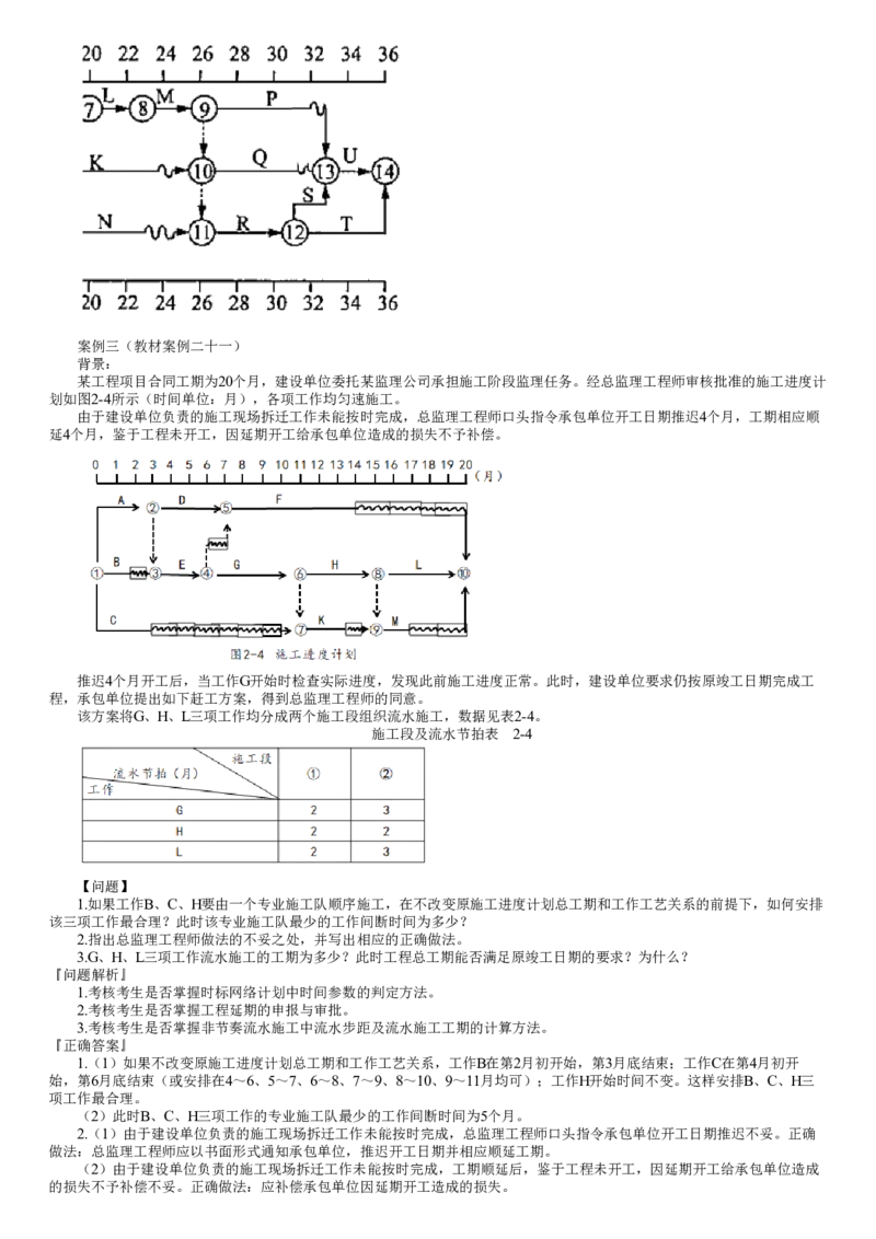 WM_05-第08讲　双代号时标网络计划应用案例分析_监理工程师_2025监理工程师_2025年监理工程师-各大机构_2025年监理-土建案例_机构2-JG_01.精讲班-陈.江潮_讲义