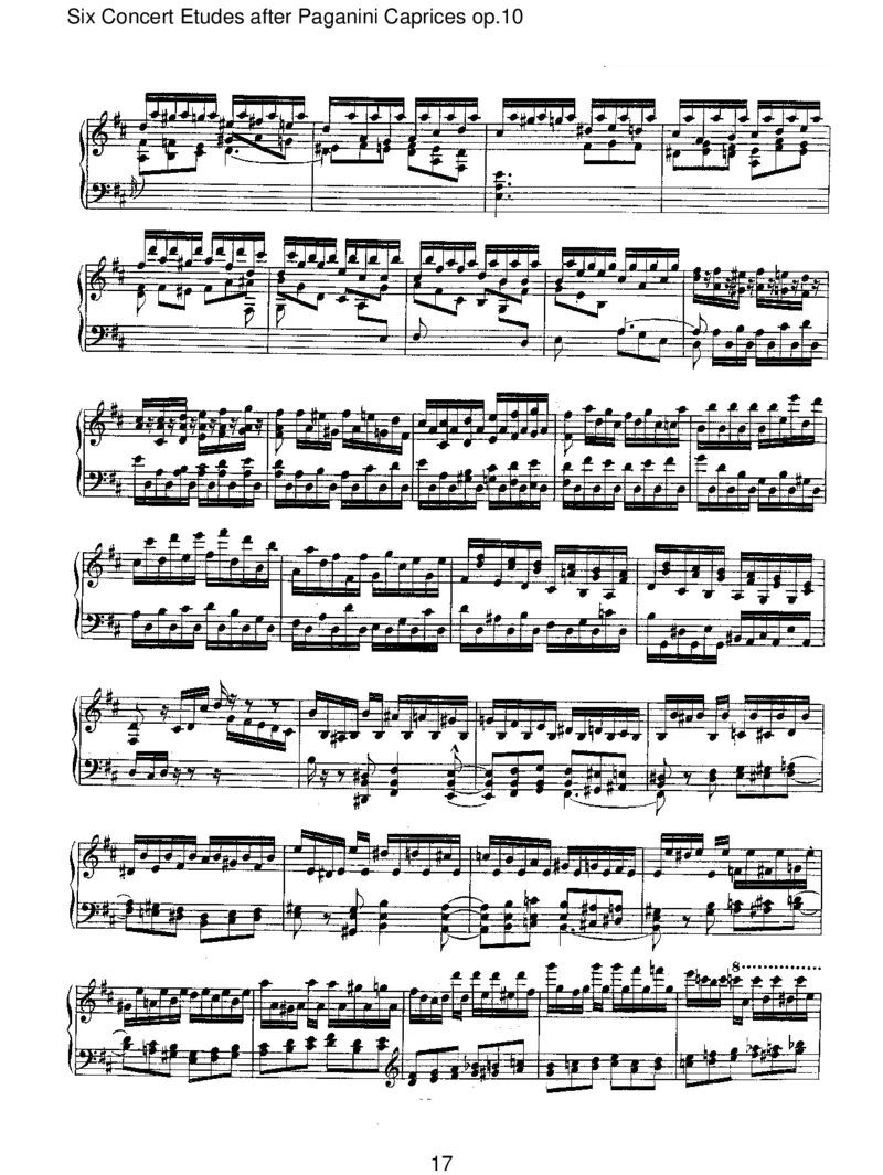 SixConcertEtudesafterPaganiniCapricesop.10_一万首著名钢琴曲谱哈农贝多芬合集视频教学电子版高清无水印可打印_1古典钢琴知名音乐家谱_舒曼钢琴谱全集_RobertSchumann罗伯特&middot;舒曼(1810-1856)