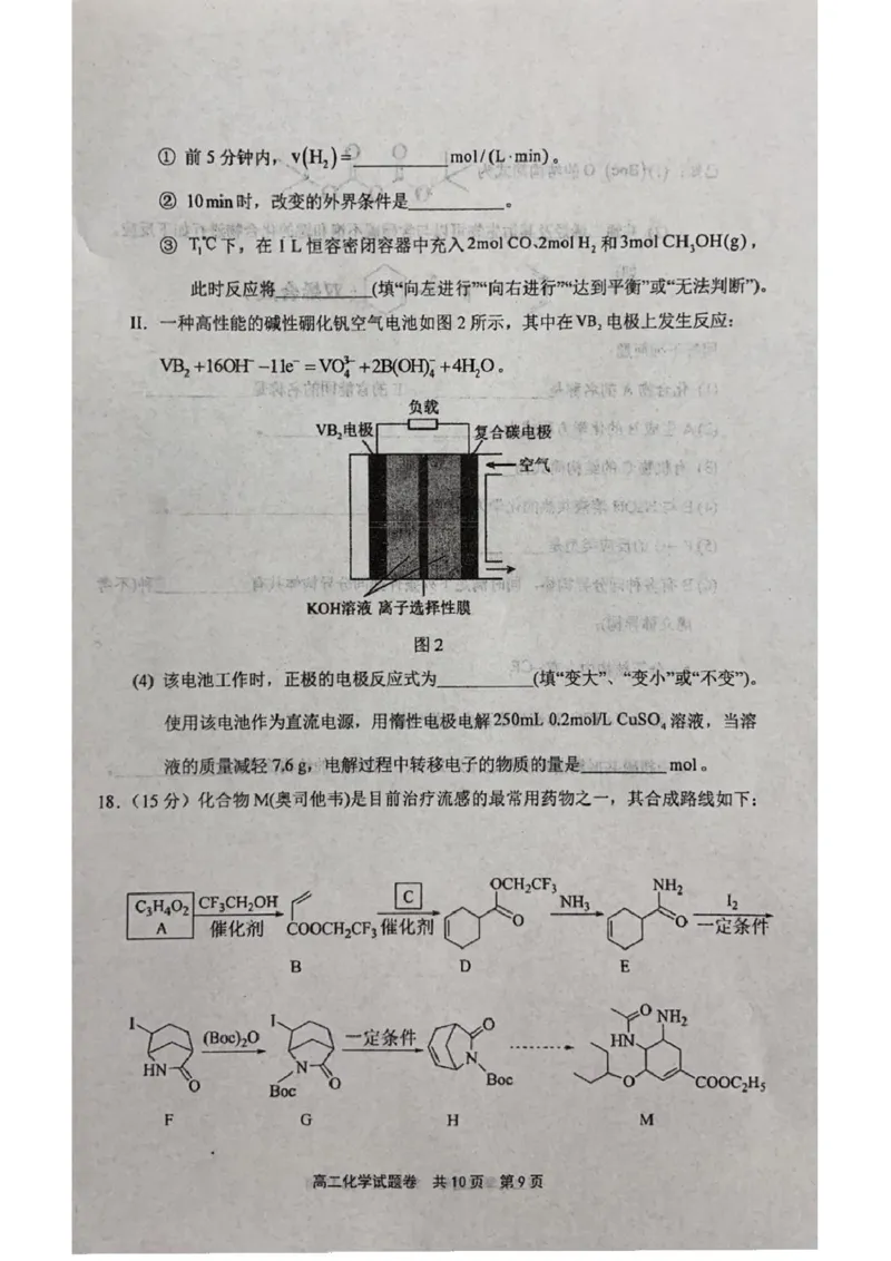 河南省安鹤新联盟2024-2025学年高二下学期5月联考化学试卷（图片版，含答案）_2024-2025高二（7-7月题库）_2025年05月试卷_0530河南省安鹤新联盟2024-2025学年高二下学期5月联考