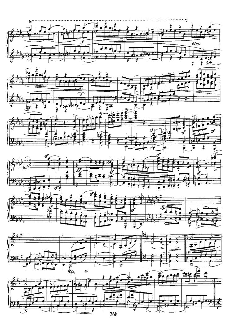 Schumann-GrandSonataNo.3inFMinor(ConcertowithoutOrchestra),Op.14(1)_一万首著名钢琴曲谱哈农贝多芬合集视频教学电子版高清无水印可打印_1古典钢琴知名音乐家谱_舒曼钢琴谱全集_WORKS