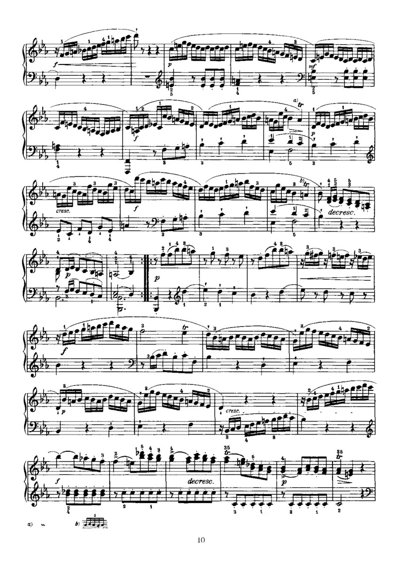 PianoSonataNo45inEb_NoRestriction_一万首著名钢琴曲谱哈农贝多芬合集视频教学电子版高清无水印可打印_1古典钢琴知名音乐家谱_海顿钢琴谱全集_奏鸣曲