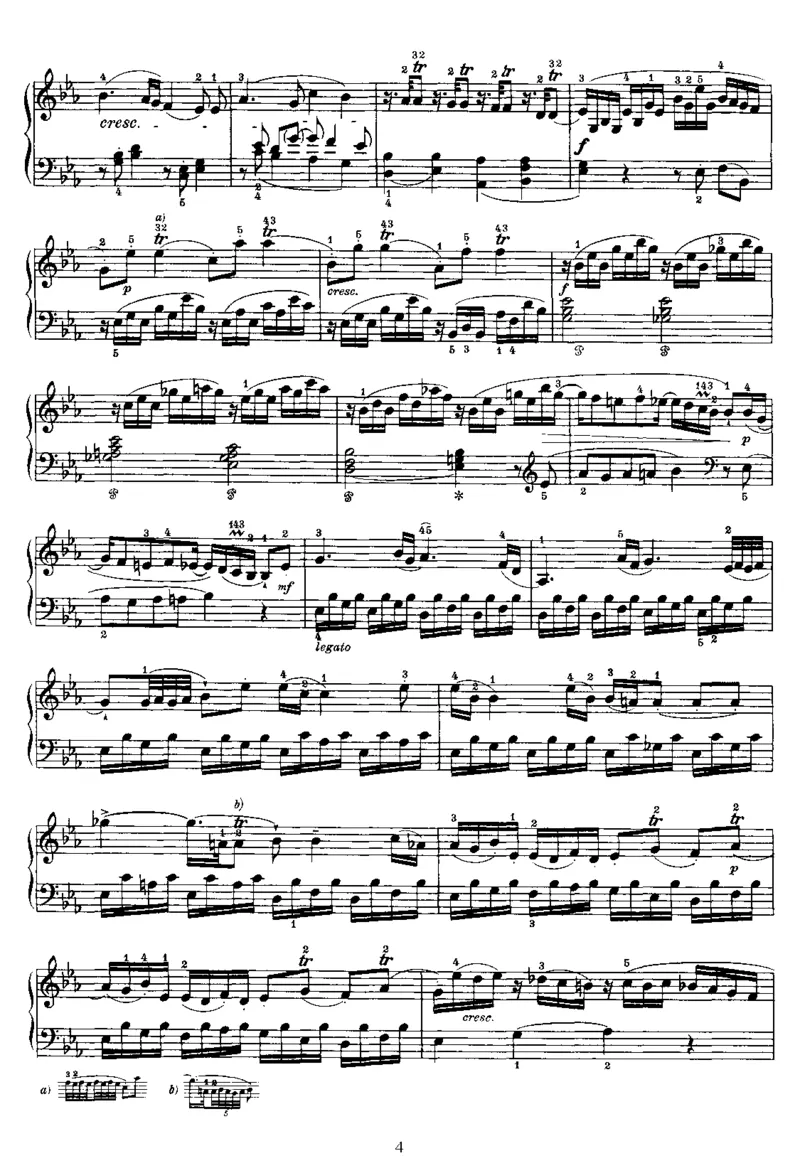 PianoSonataNo45inEb_NoRestriction_一万首著名钢琴曲谱哈农贝多芬合集视频教学电子版高清无水印可打印_1古典钢琴知名音乐家谱_海顿钢琴谱全集_奏鸣曲